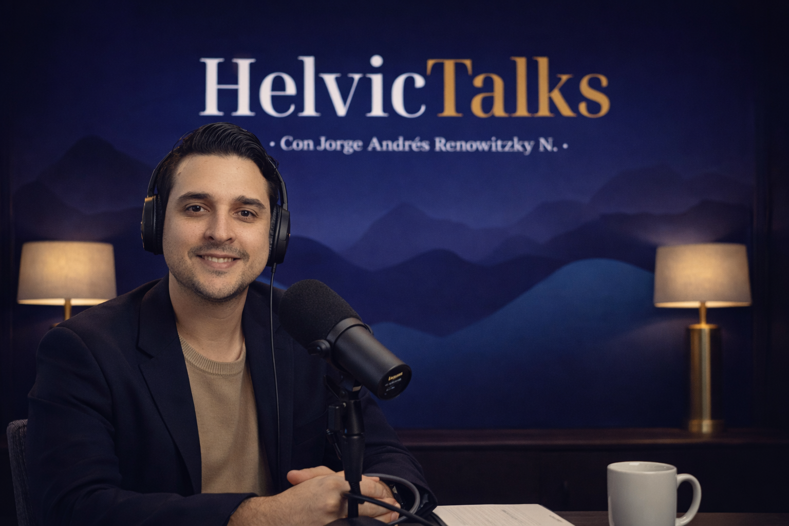 Load video: HelvicTalks – con Jorge Andrés Renowitzky N. es un espacio donde las ideas se encuentran con la acción. Aquí conversamos con líderes, innovadores y creadores que están dejando huella en el continente americano y el mundo. Cada episodio explora historias reales de visión, cultura, negocios, tecnología, sostenibilidad, arte y pensamiento humano, en un formato íntimo, honesto y profundamente inspirador.