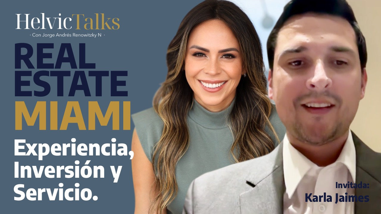 Load video: Real Estate Miami: Experiencia, Inversión y Servicio - Karla Jaimes - Realtor Miami &amp; South of Florida - HelvicTalks EP05